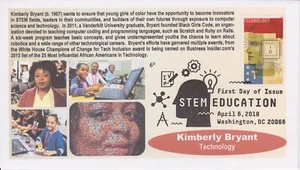 6° Cachets 5277 STEM Education Technology Kimberly Bryant Vanderbilt Graduate - Picture 1 of 1
