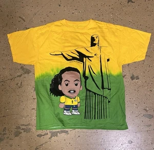 Maglia Los Futbolers Roll On Dihno (Ronaldinho) Brasile XL - Foto 1 di 3