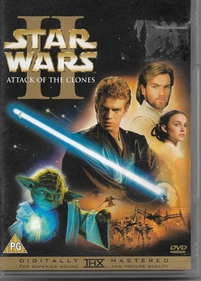 Star Wars Episode 2 Attack Of The Clones DOUBLE DVD POSTED 48 HOURS TRACKED - Image 1 of 2