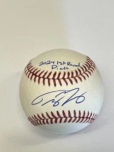 Trey Yesavage Signed Rawlings Official Major League Baseball JSA Inscription - Picture 1 of 2