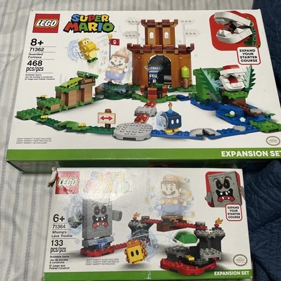 LEGO Super Mario: Whomp's Lava Trouble Expansion and guarded fortress expansion  - Image 1 of 4