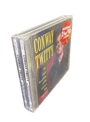 Conway Twitty The Final Recordings of His Greatest Hits Vol. 1 & 2 [CD] Sealed - Image 1 of 3