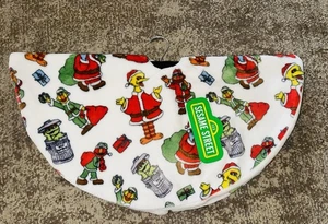 Mini Falda Árbol Navidad Calle Sésamo Vacaciones Santa’s Elmo Galleta Monstruo - Imagen 1 de 2