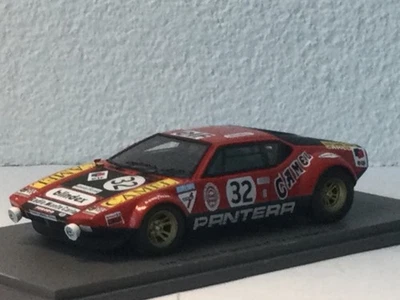 –Spark 1:43 De Tomaso Pantera #32 LM 1972 J. M  Jacquemin-Y.Deprez Art.Nr:S0523– - Immagine 1 di 4