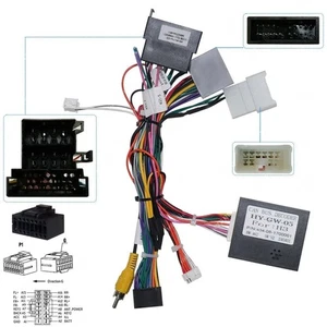 Power Cable Kit for Great Wall For Haval For H3 Black Color For CANBUS Ready - Picture 1 of 7
