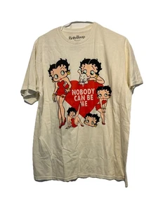 Betty Boop Nobody Can Be Me Graphic Tee Size Medium - Picture 1 of 3