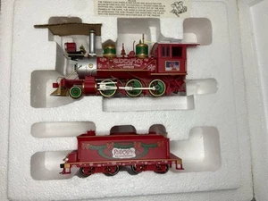 Hawthorne Rudolph Christmas Town Dampflok und Tender COA 13325 Village - Bild 1 von 10