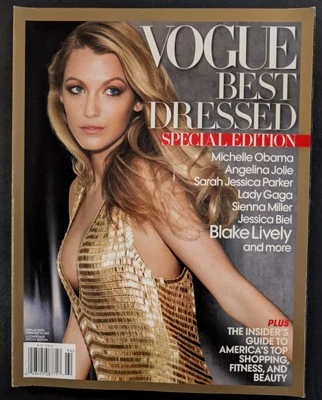 Vogue Best Dressed 2010 Special Edition Blake Lively Lady Gaga Obama Foto 1 de 4