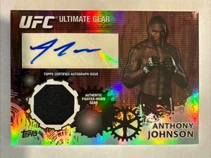 Anthony Johnson 2010 Ultimate gear Auto Relic 7/25 UFC - 1013 - Picture 1 of 2