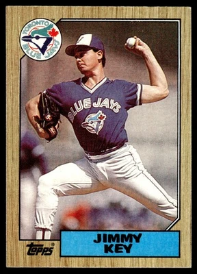 1987 Topps Jimmy Key Toronto Blue Jays #29 - Image 1 of 2
