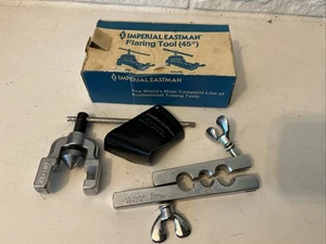 Vtg Imperial Eastman # 38767 Flaring Tool 3/4 5/8 1/2 Made In USA With 45° Flare - Picture 1 of 4