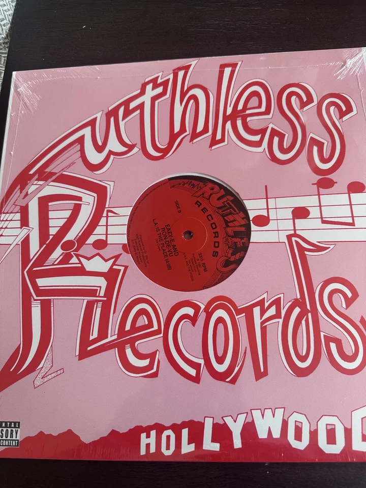 Eazy-E – Boyz-N-The-Hood / Eazy-Duz-It 12” Vinyl | Ruthless Records| SEALED MINT - Image 1 of 3