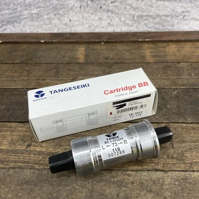 Tange Seiki LN-3922 Cartridge Bottom Bracket 73 118 JIS Square Taper BSA Japan - Image 1 of 4