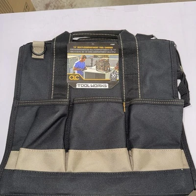 CLC Work Gear Multi-Compartment Tool Carrier Bag 13-inch - Image 1 of 4