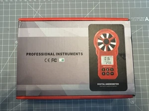 Digital Anemometer LCD Wind Speed Gauge Handheld - Picture 1 of 4