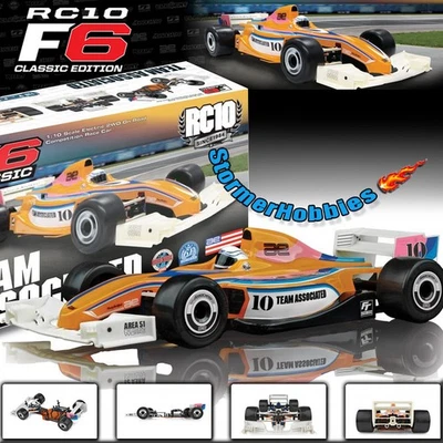 Team Associated RC10F6 1/10 Competition F1 Chassis Kit (Legacy Edition) ASC8024 - Image 1 of 4