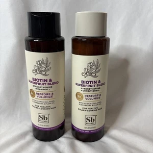 Soapbox Biotin & Superfruit Blend Strengthening Shampoo & Conditioner 2 Pk 16oz - Picture 1 of 4