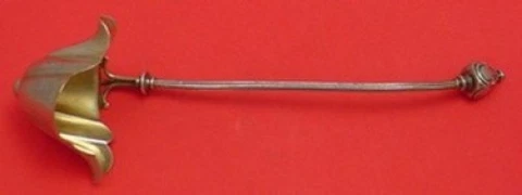 Gothic Dome by George Sharp Sterling Silver Sauce Ladle GW w/Spouts 7 3/4" Cover