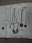 Joblot/Bundle 10 Mixed Costume Necklaces. All V.Good Condition