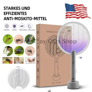 4000V Electric Fly Swatter,Detachable Dual Modes Fly Zapper with Light for Home - Picture 1 of 14