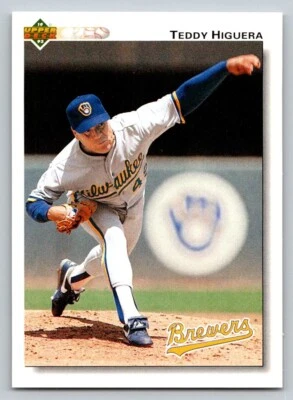 1992 Upper Deck - Teddy Higuera #138 - Image 1 of 2
