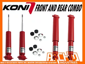 HOLDEN HQ HJ HX HZ PANEL VAN & UTE FRONT & REAR KONI ADJUSTABLE SHOCK ABSORBERS - Bild 1 von 1