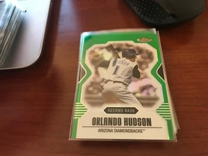 ORLANDO HUDSON 2007 TOPPS FINEST GREEN REFRACTOR #78 #173/199 DIAMONDBACKS! - Picture 1 of 1