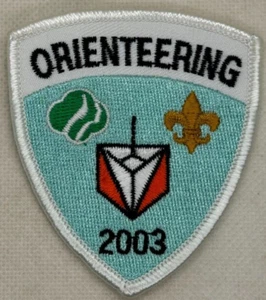 Girl / Boy Scouts Patch Badge - Orienteering 2003 - Picture 1 of 1