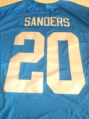 Camiseta cosida Nike NFL Barry Sanders 907150 490 para hombre talla 3XL Detroit Lions Salón de la fama Foto 1 de 4