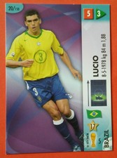 Goaaal World Cup 2006 base card Lucio of Brazil