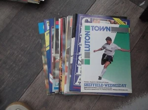 NEAR FULL SET OF 16 SHEFFIELD WEDNESDAY AWAY PROGRAMMES 89/90 SEASON - Picture 1 of 1