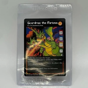 Scordrax the Furious NM RARE 37/100 Neopets Card Lost Desert Set 2005 TCG - Picture 1 of 2