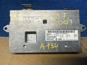 2007 AUDI Q7 4L SUV MMI MULTIMEDIA INTERFACE COMPUTER CONTROL MODULE UNIT OEM - Picture 1 of 9