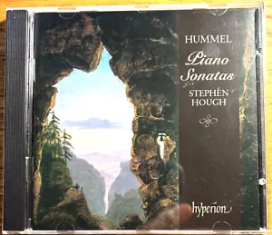 STEPHEN HOUGH - HUMMEL PIANO SONATAS Opp.20, 81 & 106 -- NEW, STILL SEALED CD - Picture 1 of 2