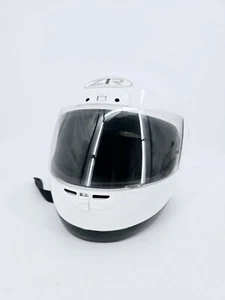 Z1R Full Face Street Motorcycle Helmet Womens Size M White Floral - Picture 1 of 10