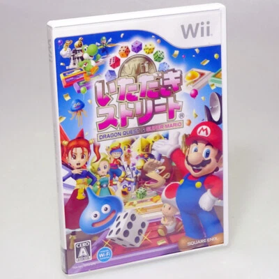 Itadaki Fortune Street Mario Dragon Quest Nintendo Wii Japan Import NTSC-J Comp - Image 1 of 2