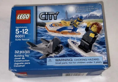 LEGO City 60011 SURFER RESCUE (CAIXA NOVA/DANIFICADA) - Imagem 1 de 4