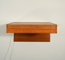 MidCentury Scrivania sospesa vintage in teak, design danese vintage 50s 60s