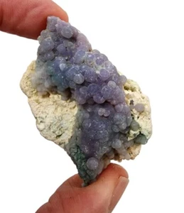 Grape Chalcedony Botryoidal Agate Crystal 19.7 grams - Picture 1 of 4