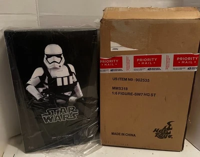 Hot Toys Star Wars MMS318 Heavy Gunner Stormtrooper 1/6 Scale Figure W Shipper - Image 1 of 4