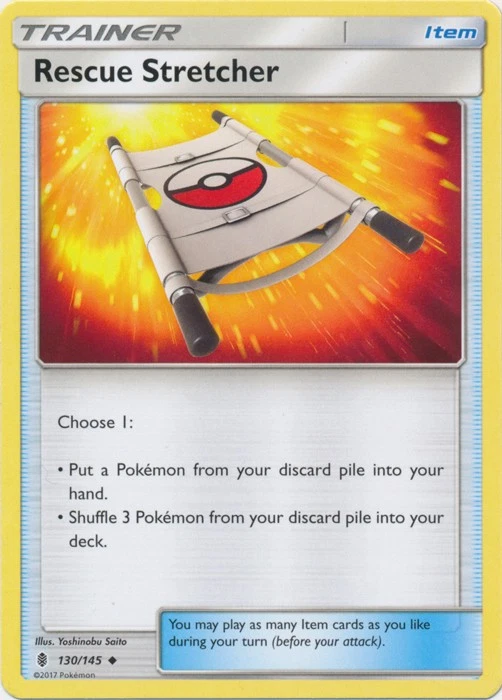 4x Lightly Played Rescue Stretcher - 130/145 - Uncommon Pokemon Guardians Rising - Image 1 of 1