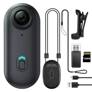 128GB FHD 1080P Mini Body Camera, Wearable Action Body Cam, Thumb Size Hands ... - Picture 1 of 8