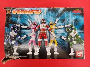 BANDAI Shodo Super Chodenshi Bioman Set of 5 Action Figure Power Rangers w/Box - Picture 1 of 5