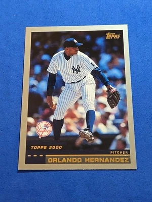 2000 Orlando Hernandez Topps #285 - Image 1 of 2