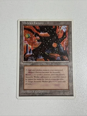 Mishra's Factory MTG Core Set 4th Edition Regular Magic The Gathering Deckmaster - Image 1 of 2