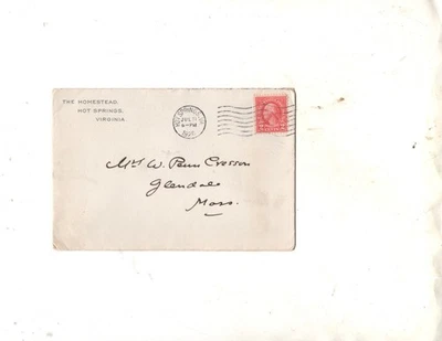 DANIEL CHESTER FRENCH ADDRESSES COVER TO DAUGHTER MARGARET FRENCH CRESSON 1928 - Image 1 of 2