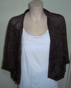 BNWT ONE TEASPOON LAZING LUREX KNIT CARDIGAN WRAP - Picture 1 of 3