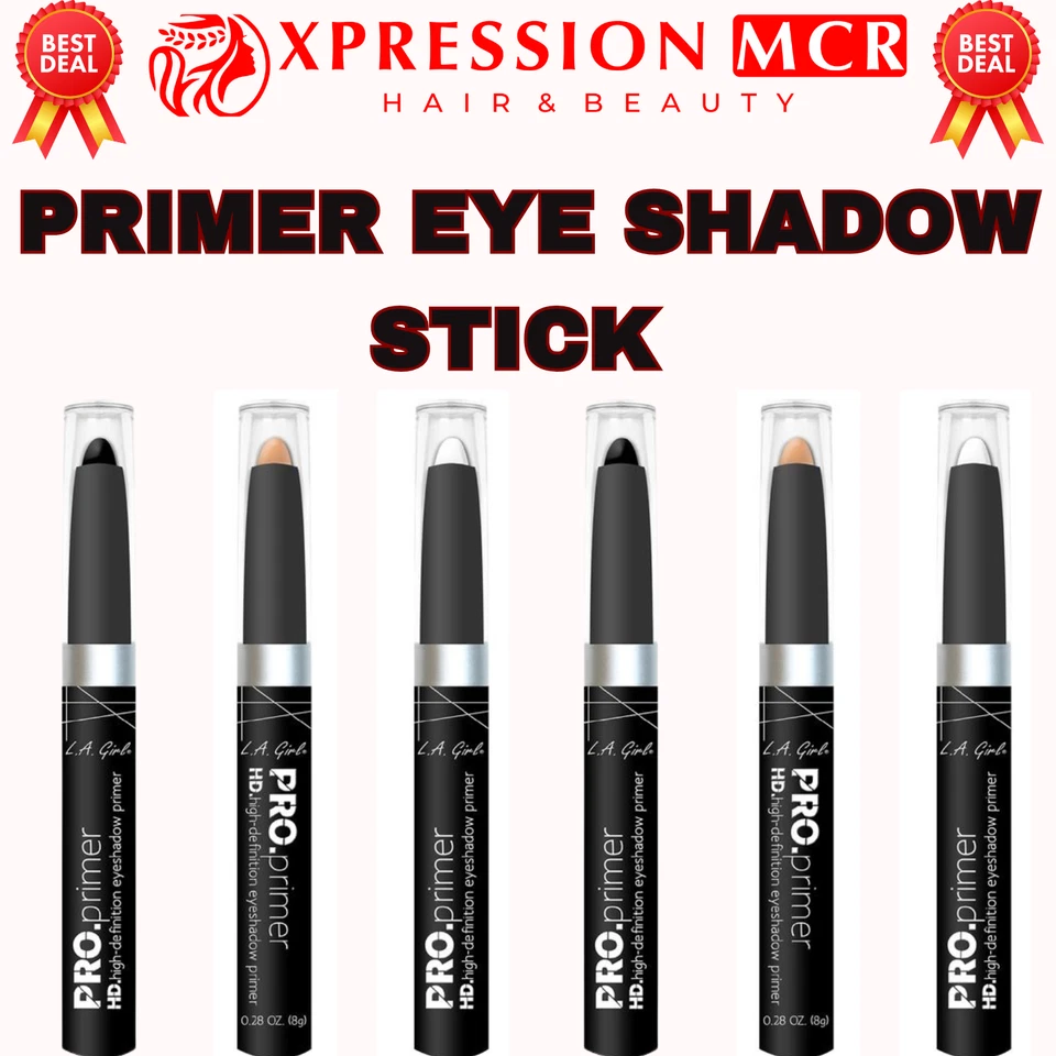 La Girl Hd Pro Primer Eye Shadow Stick Nude Black White UK Seller - Image 1 of 1