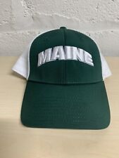 Maine The Game Adjustable Mesh Back Hat NWT Green OSFA