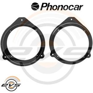 Par Anillos Adaptadores Altavoces Arcas Traseros Audi A3 8 Papá Solo 5 Puertas - Imagen 1 de 1